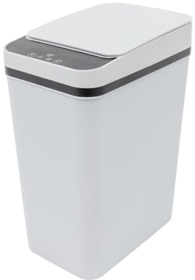 Automatische Prullenbak - Slimme Afvalbak - Hygiënisch Afval - Bewegingssensor - 12 Liter - Grijs
