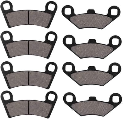 Dailygoods- Remblokken Hoge Duurzaamheid - Remblokjes Fiets - Remblokken Schijfrem - 8 Stuks - Geschikt voor 800/800 S/570/570 EPS - Professionele Productie - Remblok