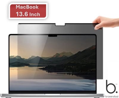 Brosendaal Privacy Screen geschikt voor MacBook 13.6 inch - Privacy Screenprotector - Magnetische bevestiging - MacBook 13.6 inch