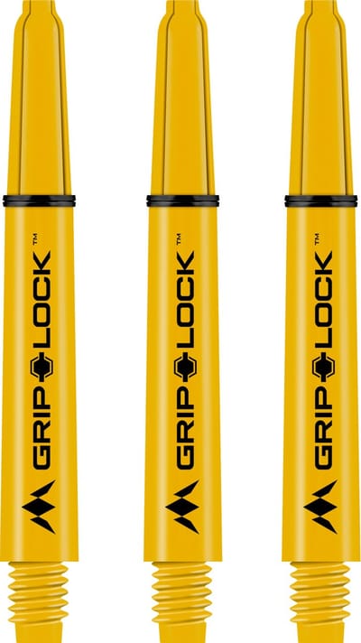 Mission Griplock Shaft Yellow - Dart Shafts Short