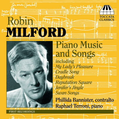 Phillida Bannister, Raphael Terroni - Milford Piano Music And Songs (CD)