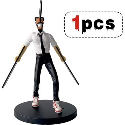 Originele Chainsaw Man Anime Figuur Power/Denji Actiefiguur PVC Chainsaw Man Noodle Stopper Figuur Volwassen Verzamelfiguur Speeltje