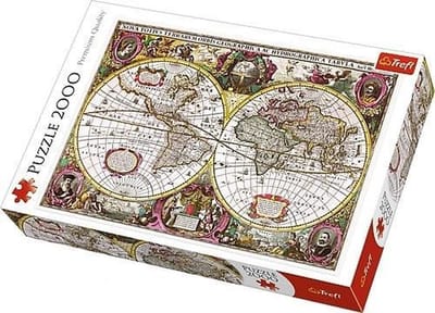Trefl 27095 puzzel Legpuzzel 2000 stuk(s) Kaarten