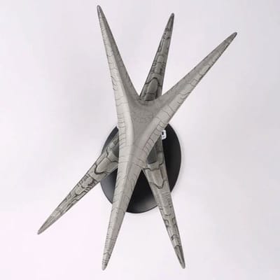 Eaglemoss Publications Ltd. Battlestar Galactica Diecast Mini Replica Cylon Basestar (Modern) Replica: down-scaled