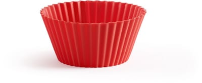 Lékué Bakvorm - Muffins - ø 7 cm - Set van 12 - Siliconen - Red