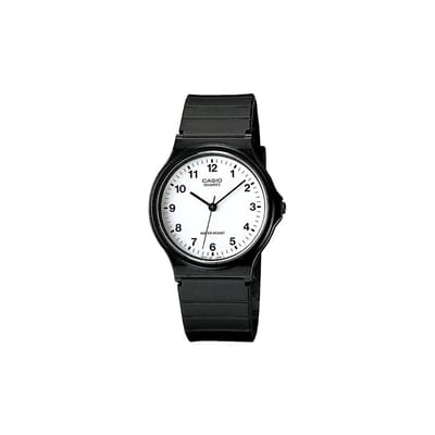 CASIO - MQ-24-7BLLGF - CASIO Collection - horloge - Unisex - Zwart - Kunststof Ã˜ 34 mm