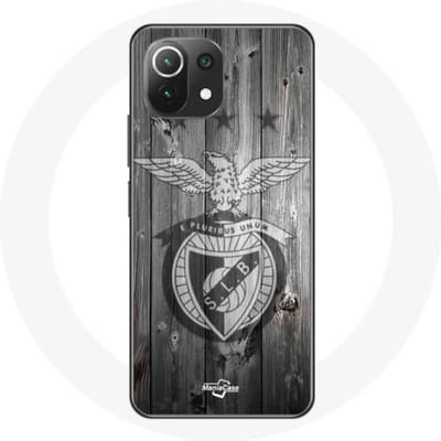 Xiaomi Mi 11 Lite hoesje slb benfica grijze achtergrond