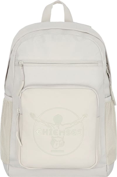 CHIEMSEE Vrije tijd rugzak Rugzak met laptopvak Backpack Creme Beige
