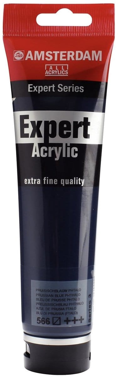 Acrylverf - 566 Pruisischblauw Phtalo - Amsterdam Expert - 150 ml