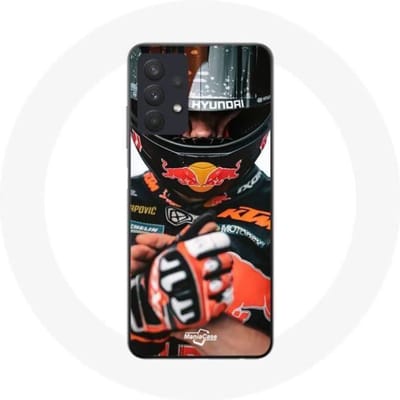 Samsung Galaxy A32 5G hoesje Miguel Oliveira Moto GP Podium KTM
