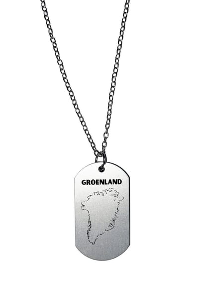 Akyol - groenland ketting - Piloot - toeristen - groenland cadeau - beste land- leuk cadeau voor je vriend om te geven