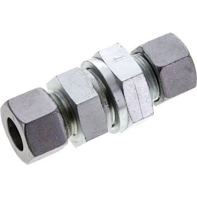 20S (M30x2) Elektrolytisch verzinkt Stalen Terugslagklep Snijring 3-400 bar ISO 8434-1
