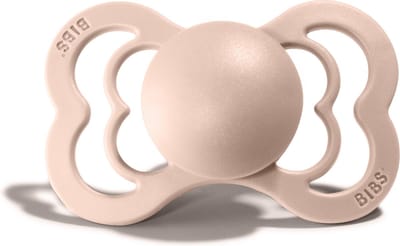 BIBS Fopspeen Supreme Natuurruber - Blush/Blush
