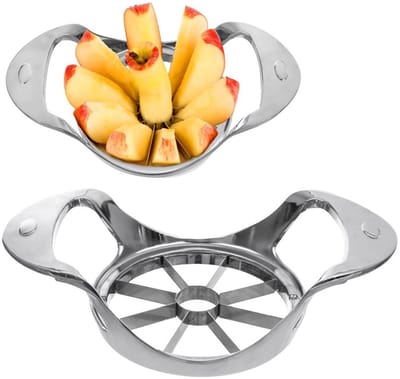 Orion LUXY - Roestvrijstalen Appelschijver - Handmatig - Ergonomische Handvatten