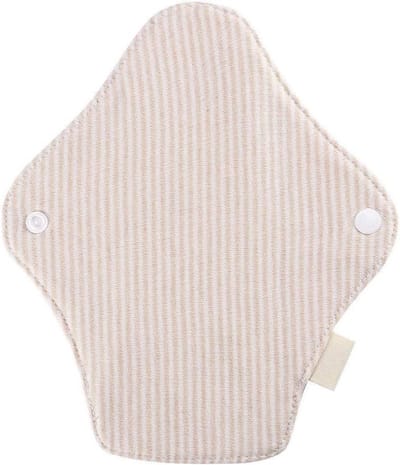 Herbruikbaar maandverband, 19 x 6 cm, super absorberende menstruatie-inzetstukken van bamboevezelflanel, absorberende menstruatie-inzetstukken van wasbare katoenen stof