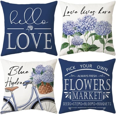 Dailygoods- Kussensloop 45x45 cm - Boho Design - Decoratieve Kussenhoezen - Hand/ Machinewasbaar - Voor Bank/ Slaapkamer - Eenzijdig Patroon - Kussenhoes