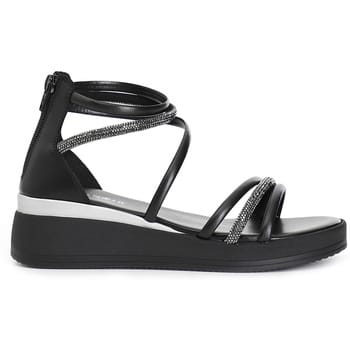 Sandalen met sleehak Café Noir C1XO9015