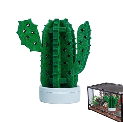Terrarium Luchtbevochtiger - Reptielen Bevochtiger - Klimaat Beheersing - Geen Elektriciteit Nodig - 15 x 15 x 10 cm