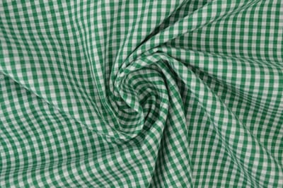 Ruitjesstof - Donkergroen 2,5mm ruit - 1 meter - Per meter - 150cm breed