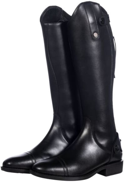 Leren rijlaarzen voor dames HKM Julie Standard Length/Width