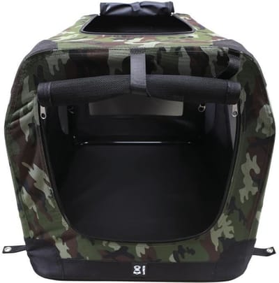 M-Pets Comfort Crate - L - Camo - 71 x 51 x 51 cm
