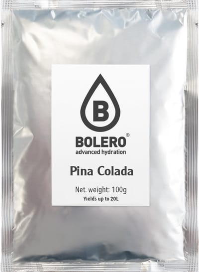 Bolero Siropen – Pina Colada Grootverpakking / Bulk (zak van 100 gram)