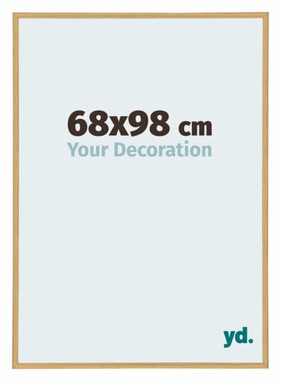 Your Decoration - Puzzellijst 68x98 cm - Beuken Licht - Puzzellijst 1500-2000 stukjes - Kunststof Fotolijst - Annecy