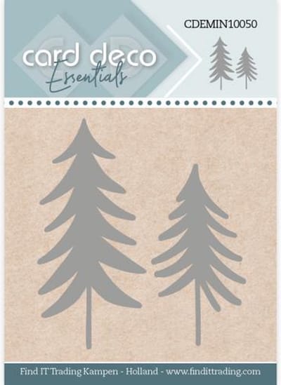 Card Deco Essentials - Mini Dies - 50 - Pine Trees