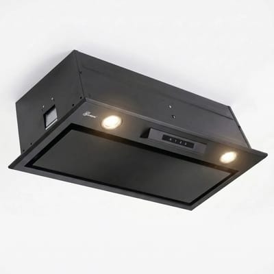 Inbouw-afzuigkap- Gurari GCH B 545 BL 70 Prime – 70 cm – 1000 m³/u – Zwart – Ventilatormodule voor plafondafzuigkap