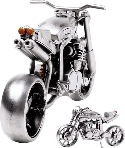 Hinz & Kunst smeedwerkfiguur vrije tijd "motor street fighter"