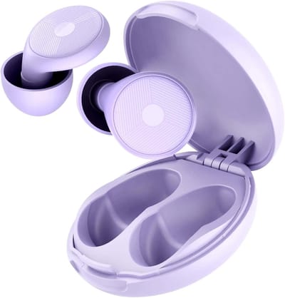Oordopjes - Slaapdoppen - Rustig Slapen - Geluidsdemping 45 dB - 1 Stuk - Violet