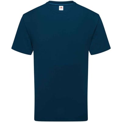 Fruit of the Loom Katoenen uniseks T-shirt voor volwassenen (Blauw in de bergen)