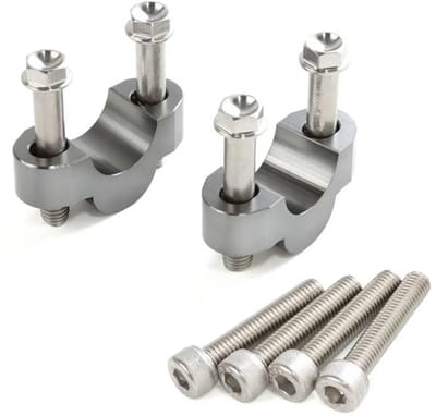 Zeta 14 Mm/22.2 Mm Ze53-0714 Stuurverhoger Zilver