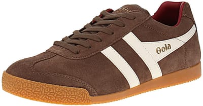 Gola Harrier - Herensneaker - Otter-Off-White-Dep-Red