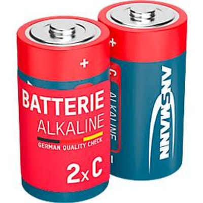 Ansmann Alkaline Baby C batterijen, 1,5 volt