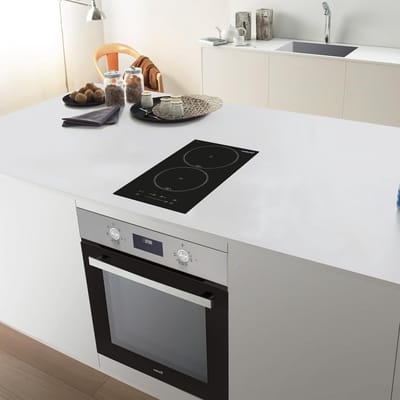 Inbouwkookplaat Installatie Vriendelijk met 2 Zones en Schuifbediening