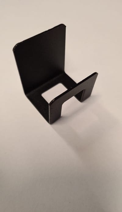 Go Go Gadget - Sponshouder - inclusief dubbelzijdige tape - zwart rvs