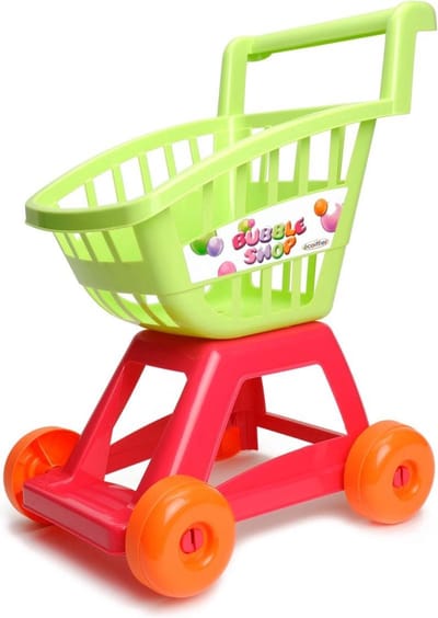 Ecoiffier winkelwagen speelgoed - rollenspel voor kinderen - multicolor.
