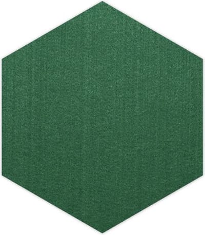 6-hoek vilt onderzetter - Donkergroen - 6 stuks - ø 95 mm - 6-hoek - Glas onderzetter - Cadeau - Woondecoratie - Woonkamer - Tafelbescherming - Onderzetters Voor Glazen - Keukenbenodigdheden - Woonaccessoires - Tafelaccessoires
