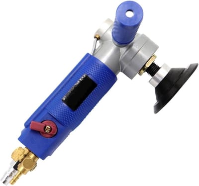 Polijstmachine - Schuurmachine Molen - Natte Steen Polijsten - Watertoevoer Systeem - 3 Inch - Grijs