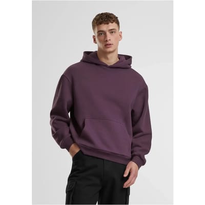 Urban Classics - Fluffy Hoodie/trui - S - Paars