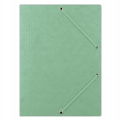 Donau Preszpan Kaart A4 390gsm 3-Flaps Groen met Elastiek
