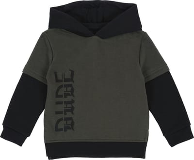 Khaki capuchonsweater 2-3 jaar 98 cm