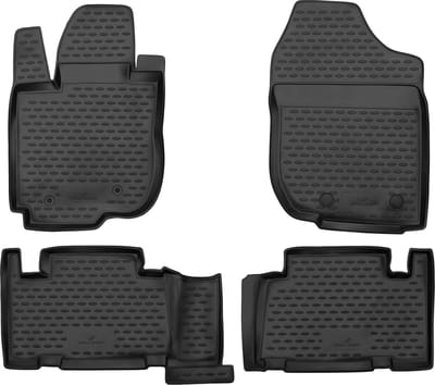 Walser Rubberen Voetmatten XTR geschikt voor Toyota RAV 4 III (A3) 2010 - 2014