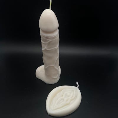 Voordeelset piemel & vagina kaarsen