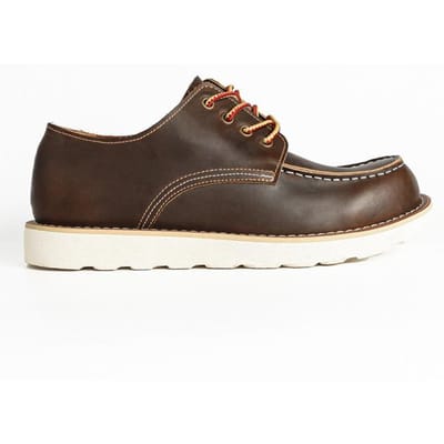 Herenschoenen Echt Leer Casual Schoenen Retro Ademend Outdoor Mode Sneakers Wandelen Herenschoenen Oxfords 6.5 gray