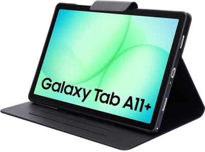 Mobiparts Classic Folio Case geschikt voor geschikt voor Samsung Tab A9 Plus/A11 Plus - Zwart
