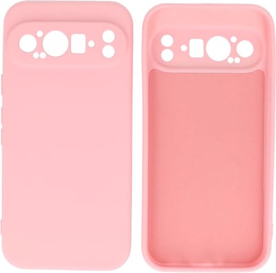 Hoesje Geschikt voor de Google Pixel 9 Pro XL - Fashion Backcover Hoesje - Colorful Telefoonhoesje - Roze