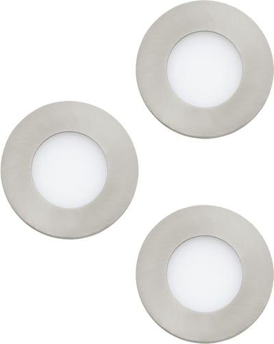 EGLO Fueva 1 Inbouwspot - LED - 8.5 cm - Nikkelmat
