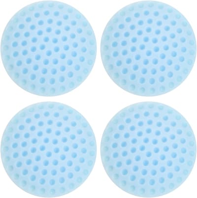 4-stuks bumper pads - Voor beveiligingsdeurkruk slot muurstickers - Deurstop muurbeschermers - Design bumperbeschermers - Deurstop muurbeschermers - Deurkruk bescherming - Eenvoudig te installeren - Blauw